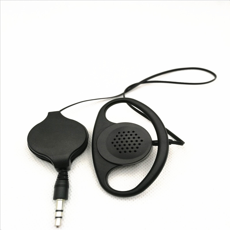 Audiophile Headphone Wired - Écouteurs stéréo rétractables à crochet souple,